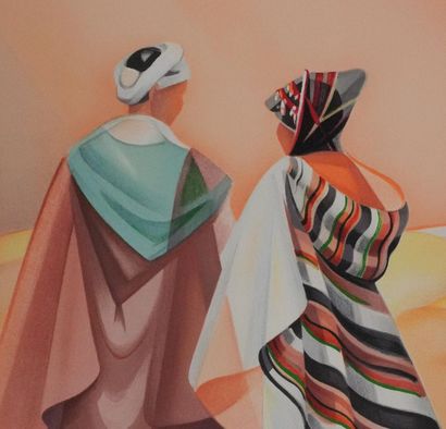 Janick LEDERLE (1917-2013)
Silhouettes dans...