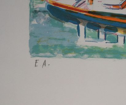 Robert SAVARY (1920-2000)
Port Grimaud
Lithographie...