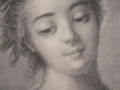 François BOUCHER (1703-1770)
Le buste de...