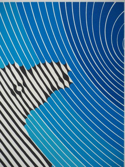 Victor VASARELY (1906-1997)
Composition cinétique...