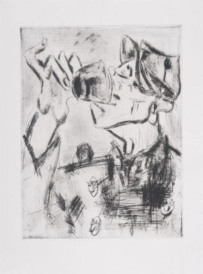 Gen PAUL (1895-1975)
L'adjudant, 1952
Gravure...