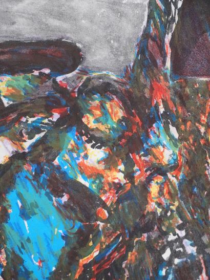 FILLOD (20th century)
Blue Figure, 1990
Original...