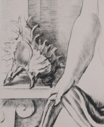 Robert CAMI (1900-1973)
Nu, 1945
Gravure...