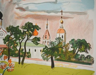 Yves BRAYER (1907-1990)
Eglise orthodoxe...