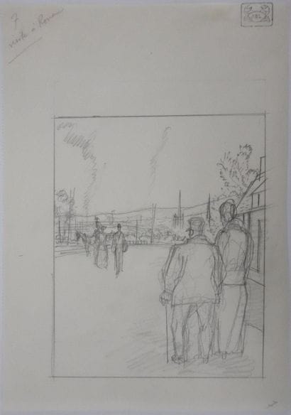 Jean-Emile LABOUREUR (1877-1943)
Visite à...