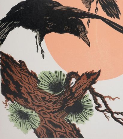 Mokuchu URUSHIBARA (1888-1953)(d'après)
L'envol...