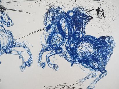 Salvador DALI (1904 - 1989)
Les cavaliers...