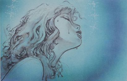 Milo MANARA (1945-)
Le déclic, Les larmes...