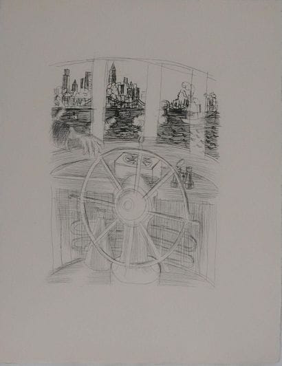 Raoul DUFY (1877–1953)
Arrival in New York
Original...