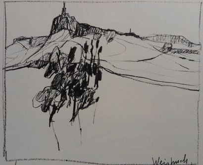 Claude WEISBUCH (1927-2014)
La colline de...