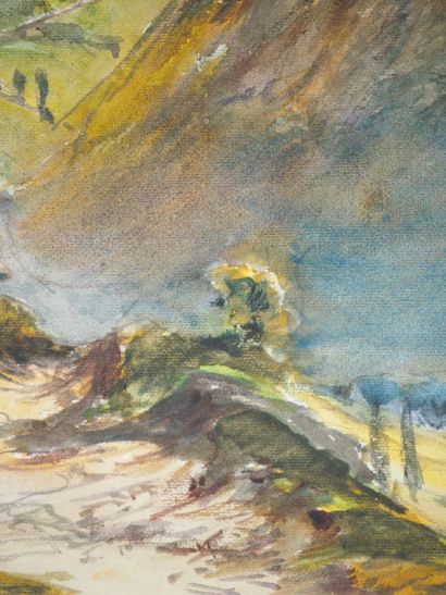 René LEVERD (1872–1938)
The Valley Near Osse,...