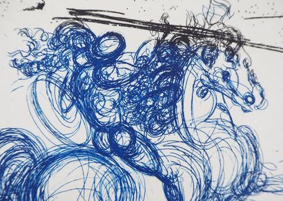 Salvador DALI (1904 - 1989)
Les cavaliers...