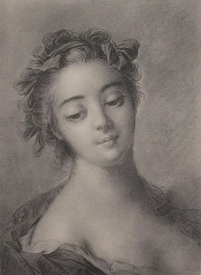 François BOUCHER (1703-1770)
Le buste de...