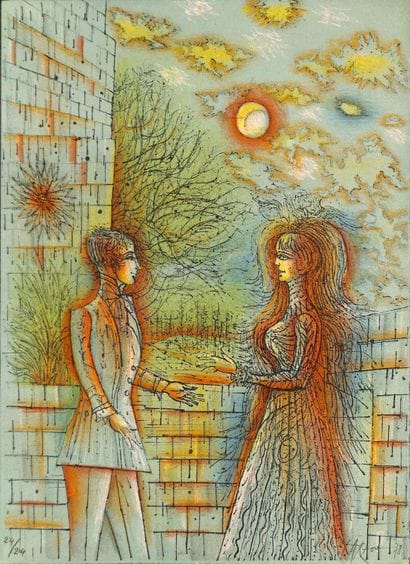 Jean CARZOU (1907-2000)
Romance au clair...