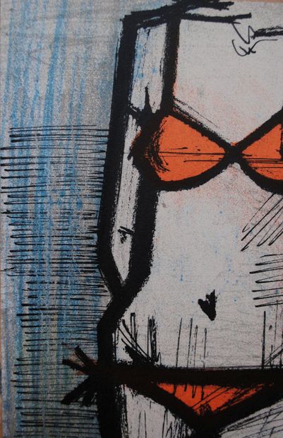 Bernard BUFFET (1928-1999)
Le Bikini, 1967
Lithographie...
