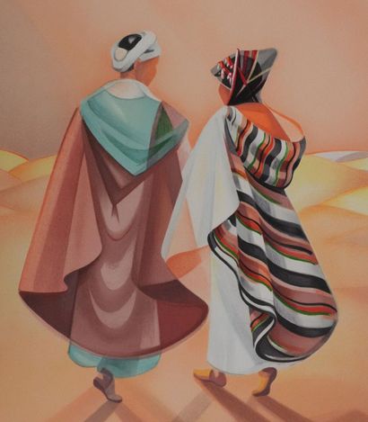 Janick LEDERLE (1917-2013)
Silhouettes dans...