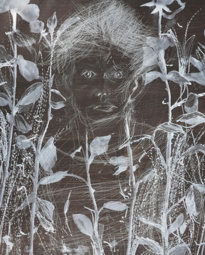 Jim DINE (1935)
Nancy Outside in July XIX...