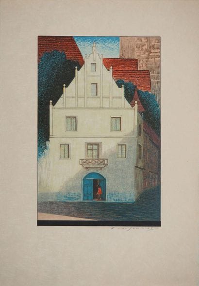François-Louis SCHMIED (1873-1941)
Maison...