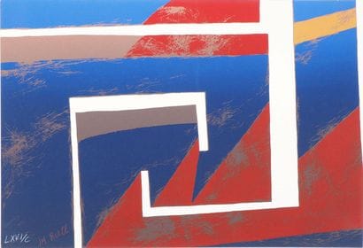 Jean-Marc BOLZE (1930-1992)
Composition rouge...