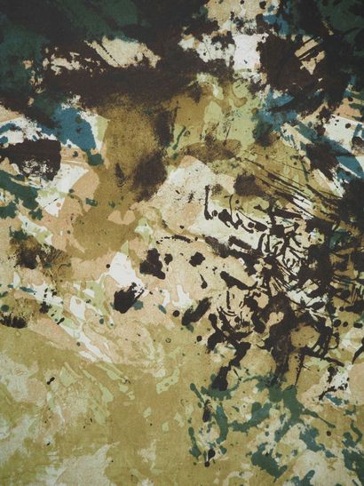 ZAO Wou-Ki (1920-2013)
Paysage abstrait,...