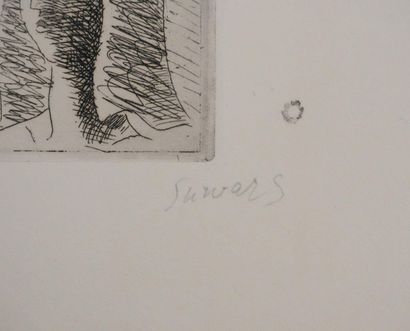 Léopold SURVAGE (1879-1968)
Composition surréaliste,...