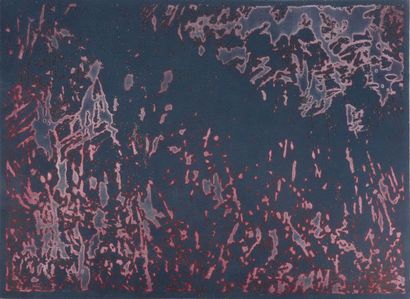 Mark TOBEY (1890-1976)
Désert nocturne, 1974
Gravure...
