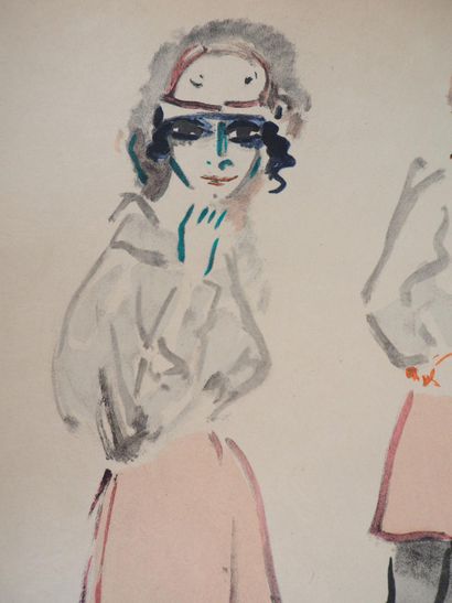 Kees VAN DONGEN (1877-1968)
Le mannequin...