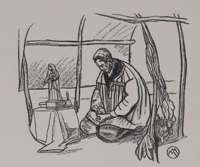 Mathurin MEHEUT (1882–1958)
The Sculptor...
