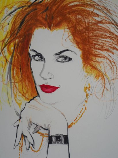 René GRUAU (1909-2004)
Cindy Crawford
Lithographie...
