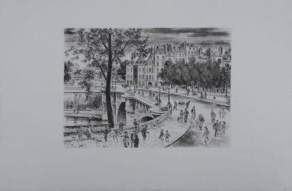 Jacques BOULLAIRE (1893-1976)
Le Pont Neuf
Gravure...