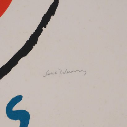 Sonia DELAUNAY (1885-1979)
La clef d'Angers,...