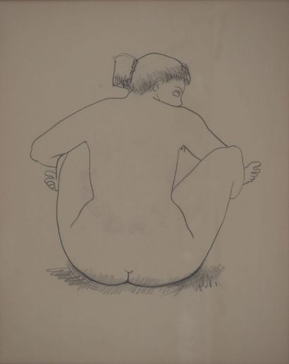 Antoniucci VOLTI (1915-1989)
Nu de dos
Dessin...