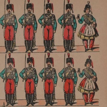 Imagerie Delhalt
La garde impériale
Gravure...
