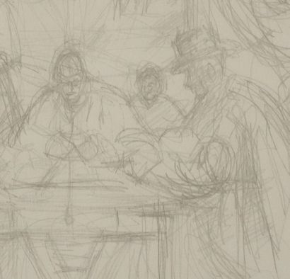 Alberto GIACOMETTI (1901-1966)(d'après)
Hommage...