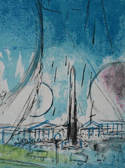 Marc CHAGALL (1887-1985)
Visions de Paris,...