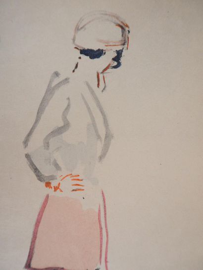 Kees VAN DONGEN (1877-1968)
Le mannequin...