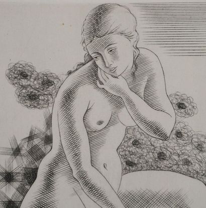 Kiyoshi HASEGAWA (1891-1981) 
Les spectateurs...