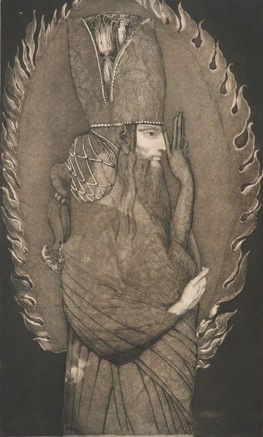 Ernst FUCHS (1930 - 2015)
La Kabbale des...