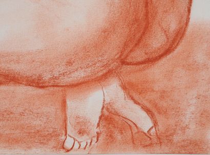 Mercédès GUINGOT (1905-1994)
L'attente, 1985
Dessin...
