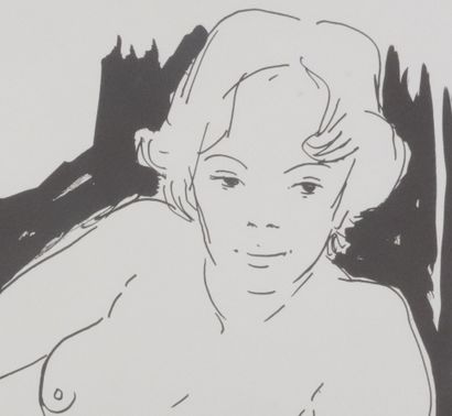Médard TYTGAT (XXe)
Femme nue, 1982
Lithographie...