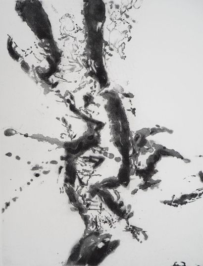 ZAO Wou-Ki(1920-2013)
Composition abstraite,...