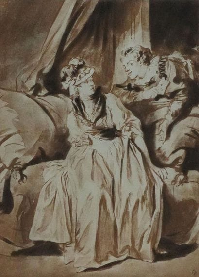 Jean-Honoré FRAGONARD (1732–1806) 
The Surprise,...