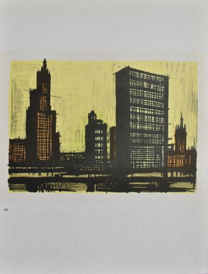 Bernard BUFFET (1928-1999)
New York, 1967
10...