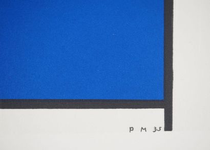 Piet MONDRIAN (1872-1944)(d'après)
Composition...
