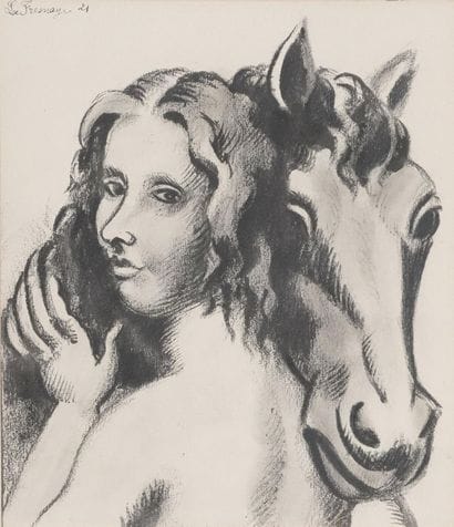 Roger DE LA FRESNAYE (1885-1925)
Femme au...