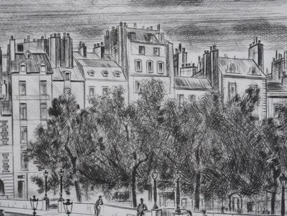 Jacques BOULLAIRE (1893-1976)
Le Pont Neuf
Gravure...