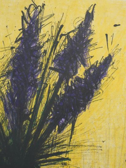 Bernard BUFFET (1928-1999)
Les lilas, 1966
Lithographie...