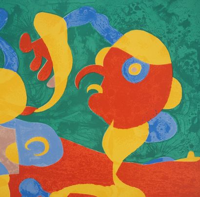 Joan MIRO (1893-1983)
Discussion dans la...