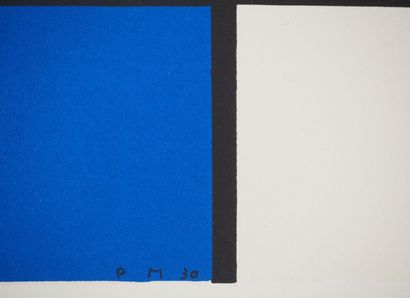Piet MONDRIAN (1872-1944)(d'après)
Composition...