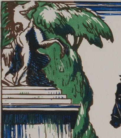 Robert BONFILS (1879-1969) 
Vue de Paris,...